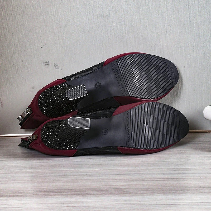 Elegant Summer Lace High Heels